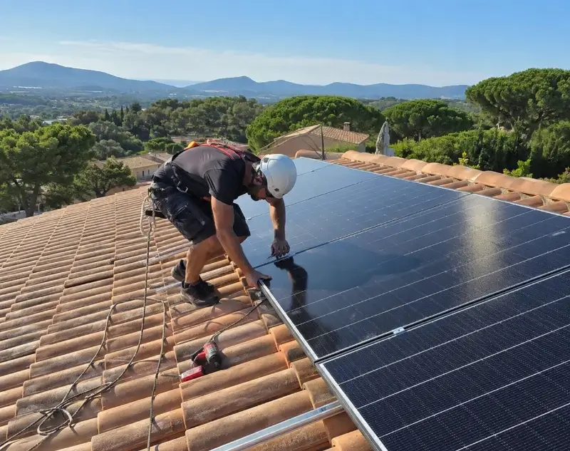 Installateur panneaux solaires Brugairolles — pose photovoltaïque sur toiture
