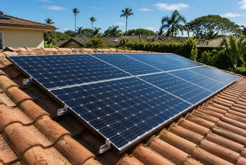Installation de panneaux solaires à Brugairolles
